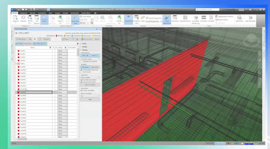 Clash Detection na prática: uma aula aberta da ZIGURAT para aprender a resolver conflitos em projetos BIM